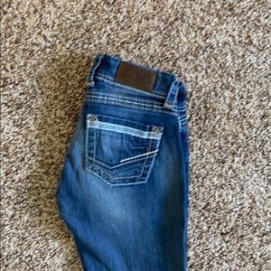 BKE denim jeans straight leg